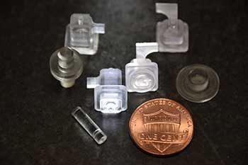 tiny plastic parts